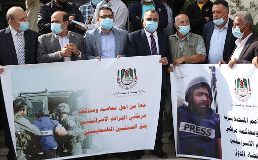 نقابة الصحفيين الفلسطينيين تطالب الأمم المتحدة بمحاسبة مجرمي الحرب الإسرائيليين