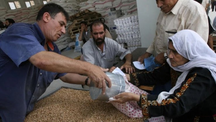 برنامج الأغذية العالمي يعلق مساعداته للفلسطينيين بسبب نقص في الموارد والتمويل
