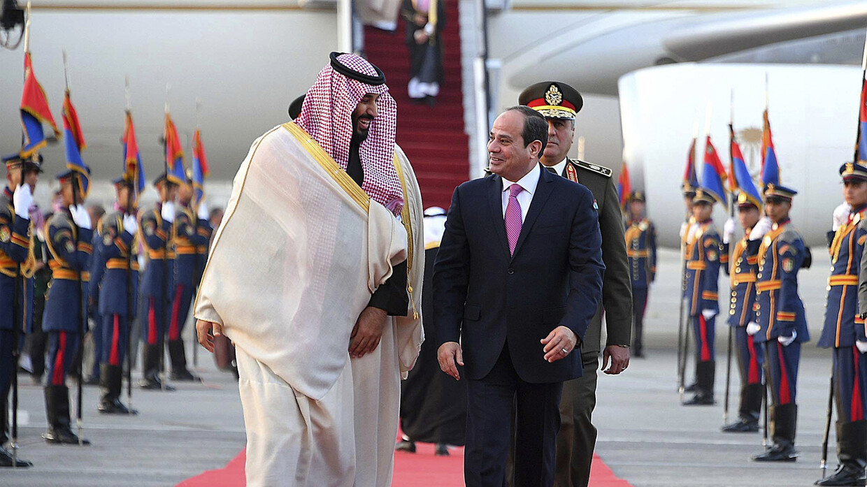 شاهد: بمناسبة زيارة محمد بن سلمان إلى القاهرة.. السفارة السعودية تستذكر تصريحات الملوك عن مصر 