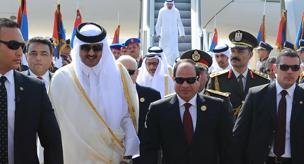 قطر: مصر من الدول الكبرى في المنطقة والسيسي يمثل الشرعية المنتخبة