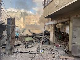 مركز الميزان يطالب بالتحقيق في حادث انفجار سوق الزاوية بغزة