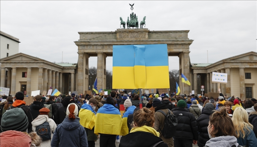 أوكرانيات يطالبن في مسيرة احتجاجية برلين بإرسال أسلحة لبلادهن