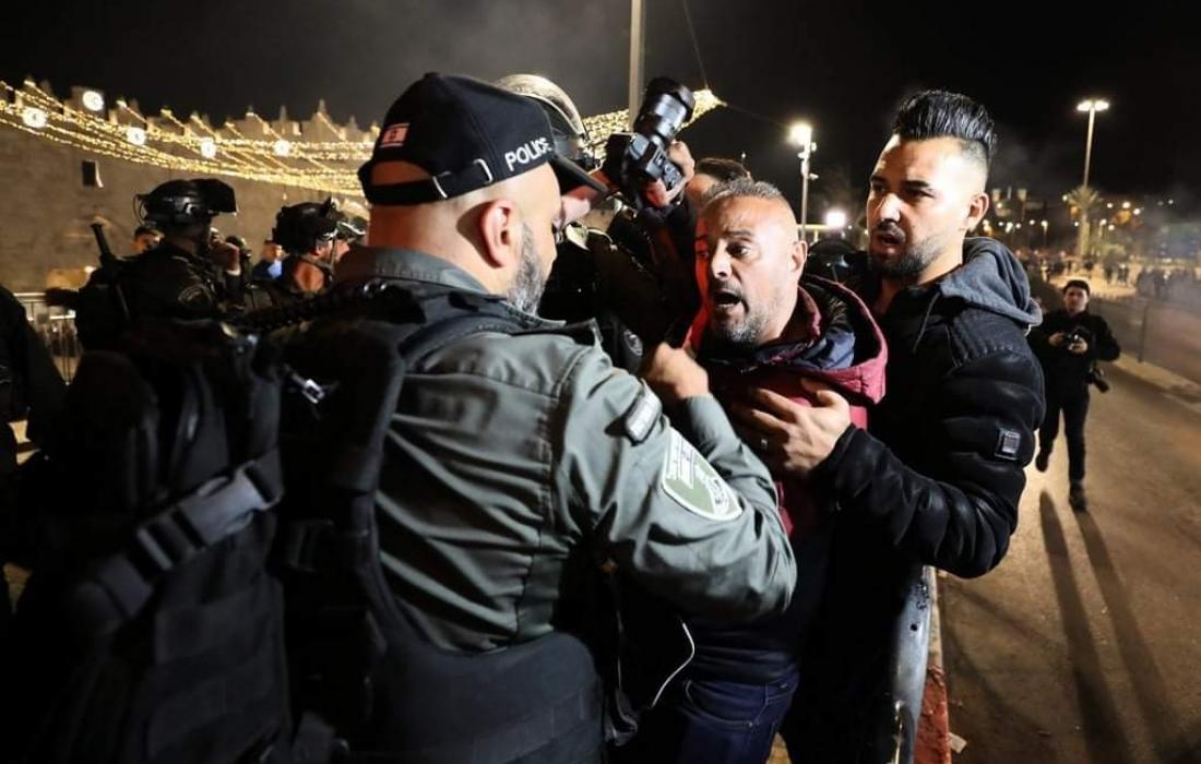 المحمود وأبو بكر يطلعان أمين عام اتحاد الصحفيين العرب على المستجدات الخاصة بالمشهد بفلسطين