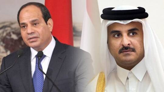 لأول مرة الأزمة.. أمير قطر يُهنئ الرئيس السيسي بحلول شهر رمضان 
