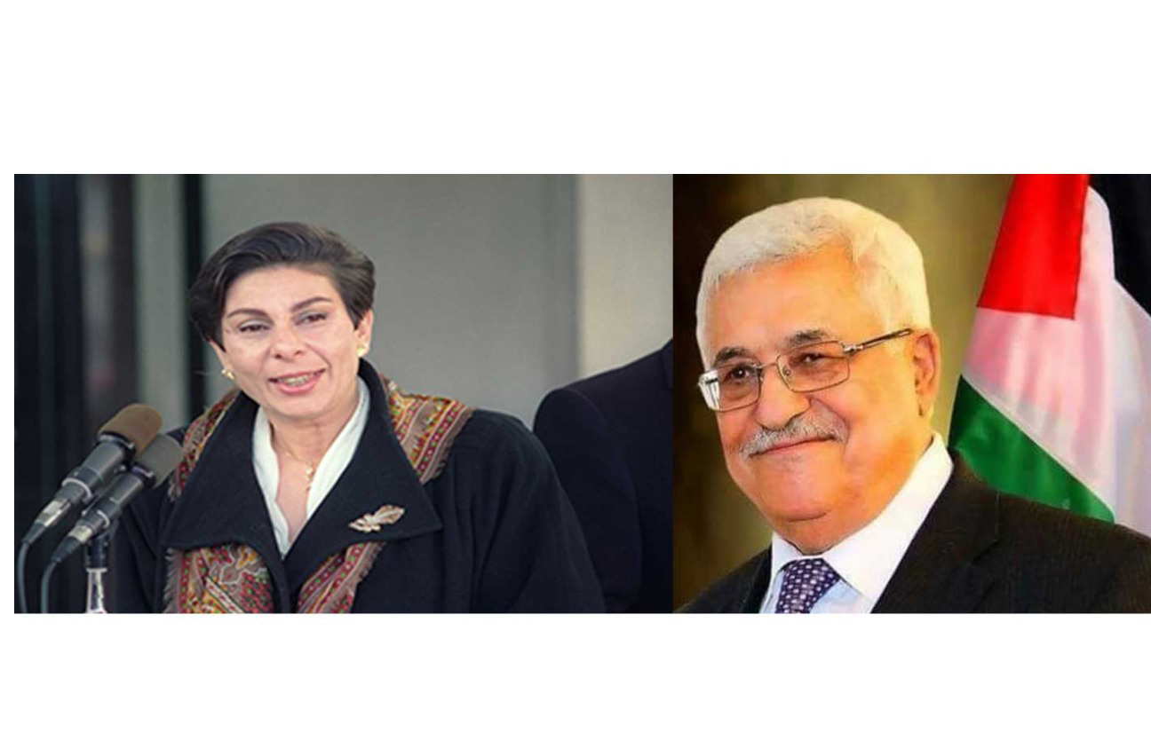 الرئيس عباس يقبل استقالة عضو اللجنة التنفيذية حنان عشراوي