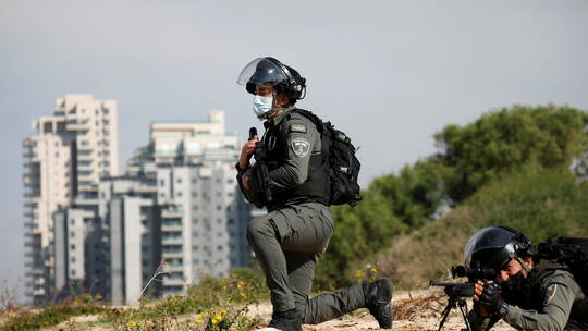 احتجاجات ضد الشرطة الإسرائيلية في مدينة طمرة بالداخل الفلسطيني