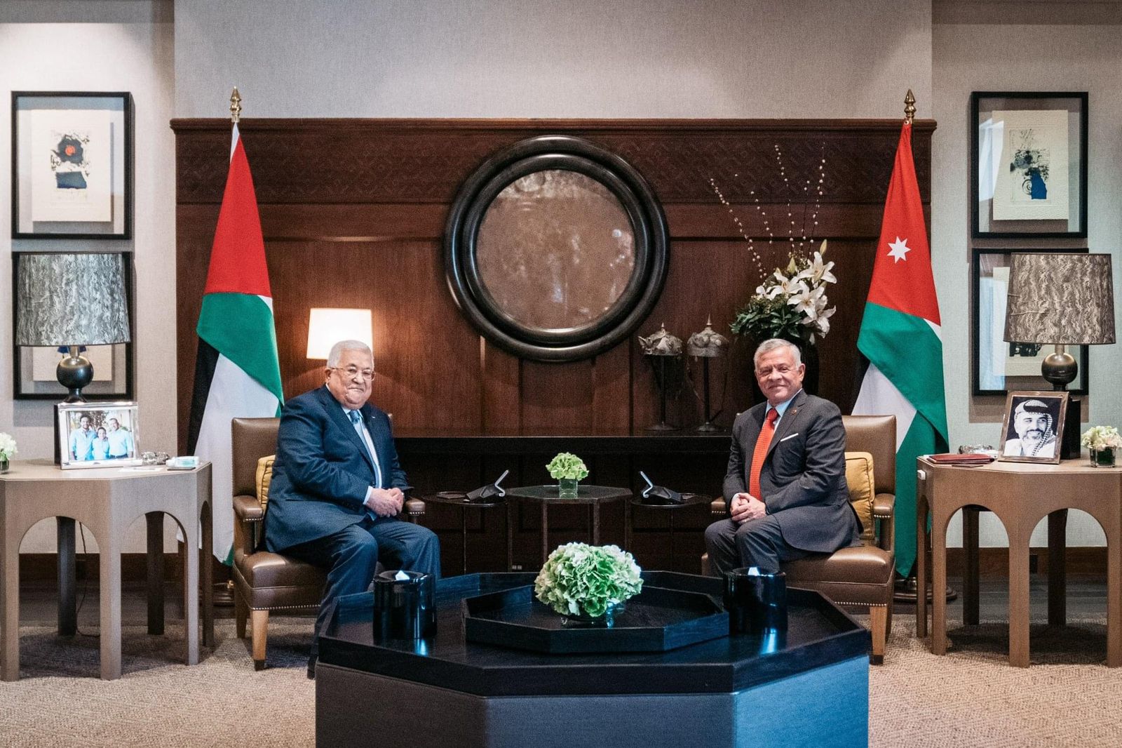 محدث: تفاصيل الاجتماع الثنائي بين الرئيس عباس وملك الأردن