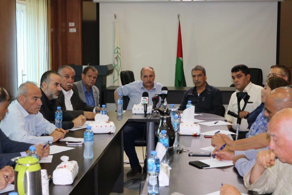 الاتحادات الشعبية والنقابات الفلسطينية ترفض المساس بتمثيلها في المجلس الوطني الفلسطيني.