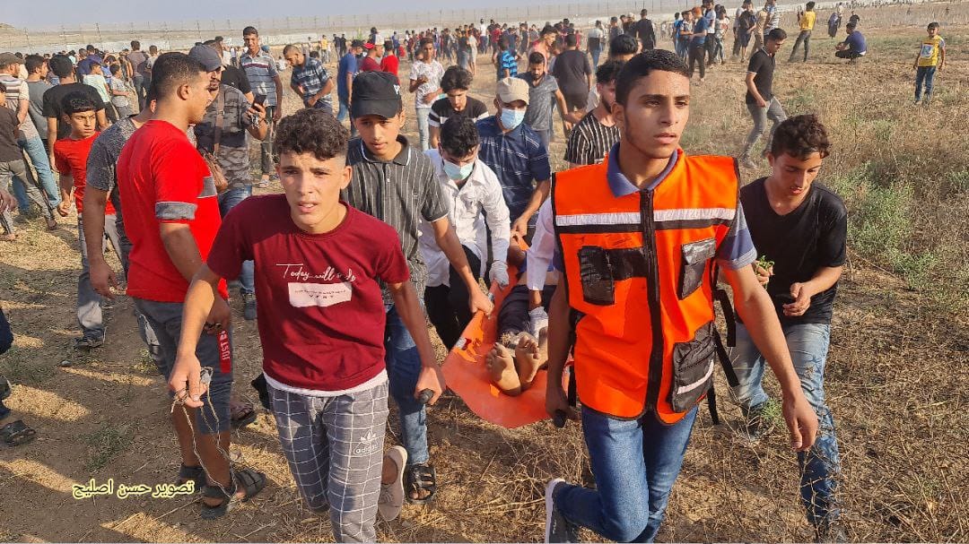 محدث: إصابة 41 مواطن بجراح مختلفة شرق غزة برصاص الاحتلال 