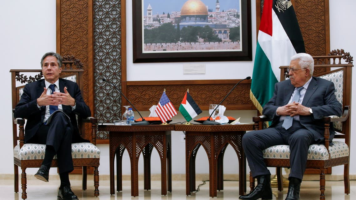تفاصيل المكالمة الهاتفية بين الرئيس عباس ووزير الخارجية الامريكي