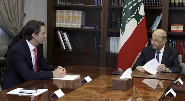 اتفاق ترسيم الحدود.. لبنان يوقع وحكومة الاحتلال تصادق عليه