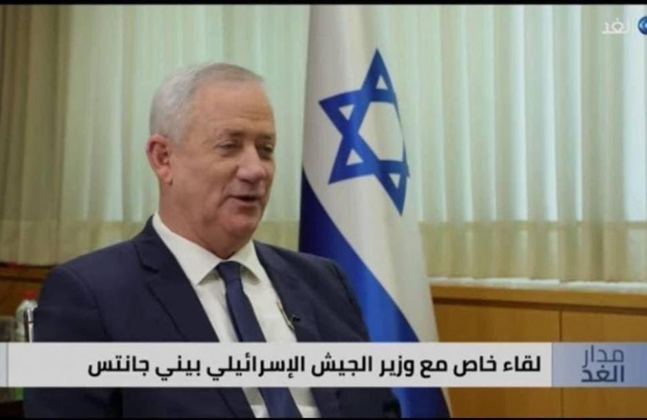 أدانات واسعة لاستضافة قناة الغد وزير جيش الاحتلال الإسرائيلي 