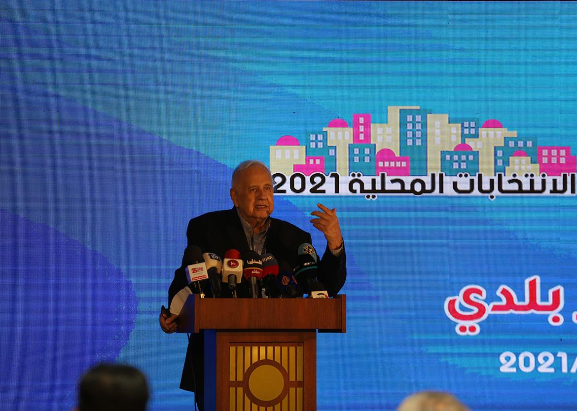 ناصر: الانتخابات المحلية الفلسطينية جرت بسلاسة ونجحت بشكل مميز