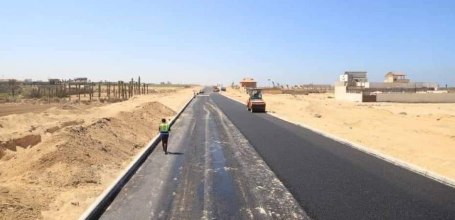 اشغال غزة تعلن البدء بتنفيذ مشروع شارع الرشيد بمنطقة الشاطئ وتعويض المواطنين بارض او اموال