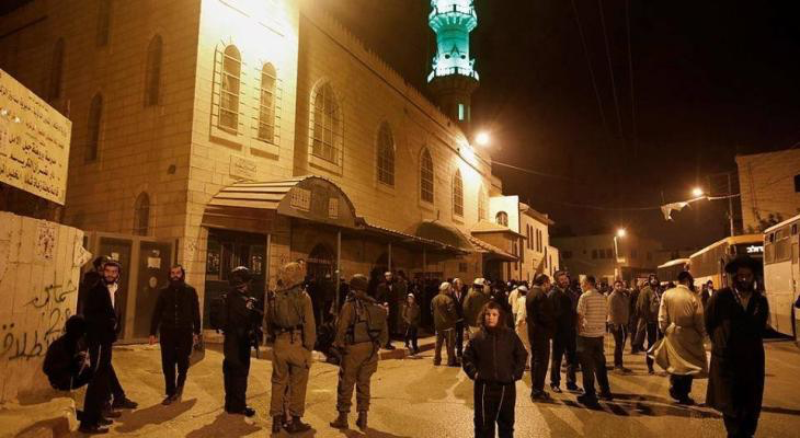 إصابات خلال التصدي لاقتحام مئات المستوطنين لمسجد النبي يونس في حلحول شمال الخليل