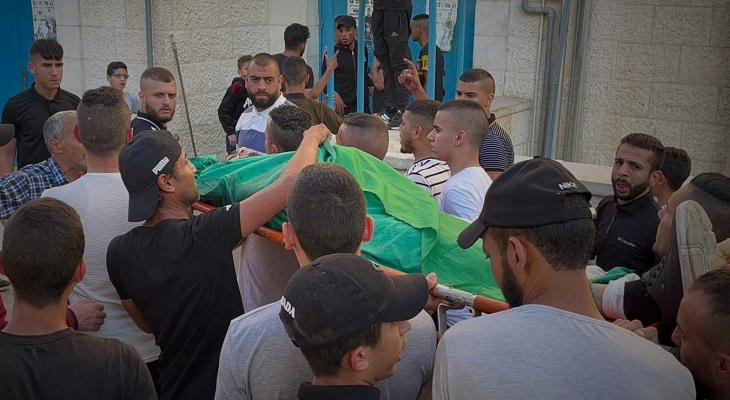 إدانات فلسطينية لجريمة إعدام الشهيد محمد مرعي في جنين
