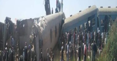 الصحة المصرية: مصرع 32 مواطناً وإصابة 66 آخرين فى حادث قطارى سوهاج