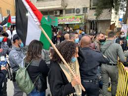 تظاهرات في مدينة الناصرة احتجاجاً على استمرار جرائم القتل