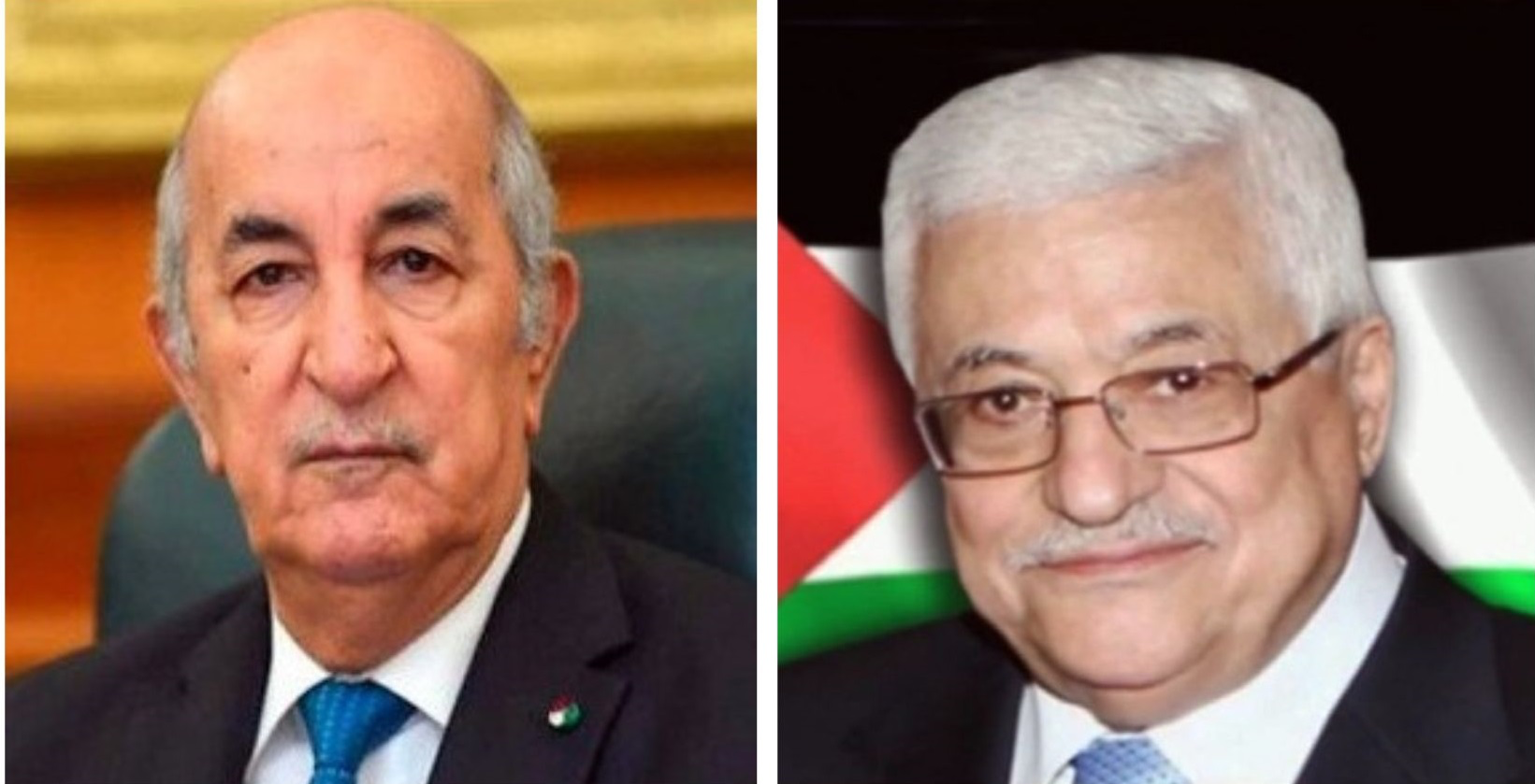الرئيس عباس في اتصال مع أخيه الرئيس الجزائري: نشكركم على جهود الجزائر في لم الصف الفلسطيني ونتطلع لقمة عربية ناجحة