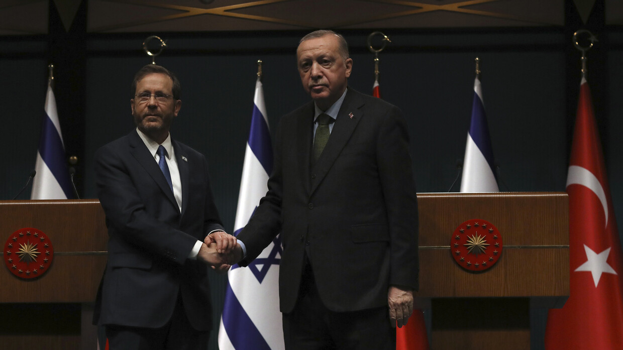 أردوغان يهنئ إسرائيل بعيد استقلالها ويتمنى لشعبها 