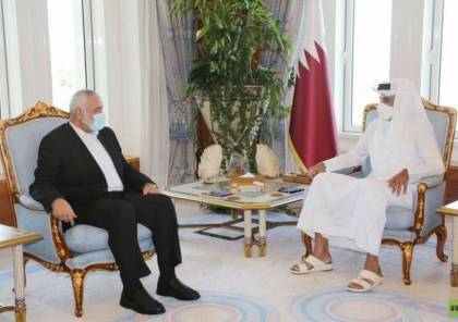 هنية يهاتف أمير قطر ويبحث معه آخر المستجدات على الساحة الفلسطينية