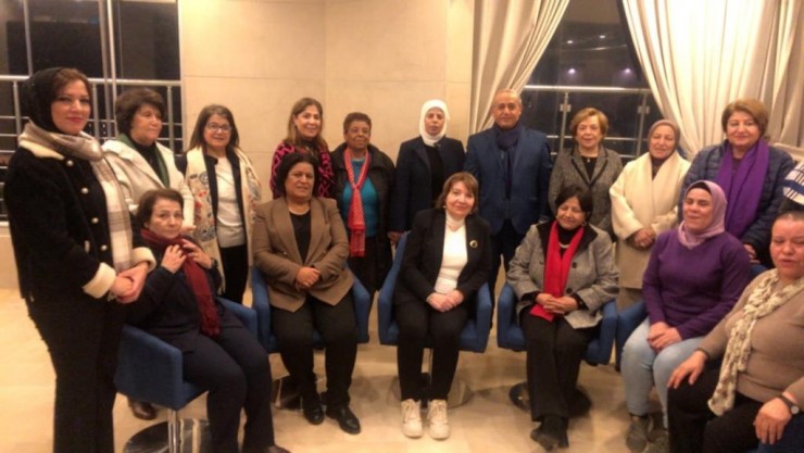 غزة: نائب الأمين العام للجبهة الشعبيّة يستقبل الأمانة العامة لاتحاد المرأة الفلسطينيّة