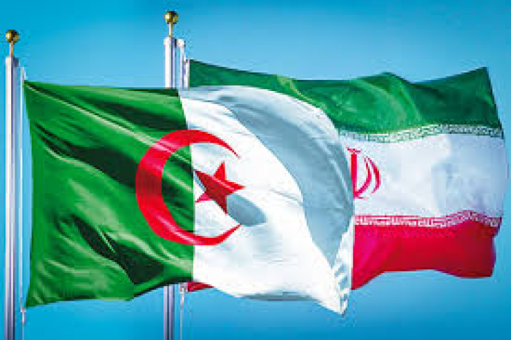 الجزائر وإيران تتفقان على دعم القضية الفلسطينية