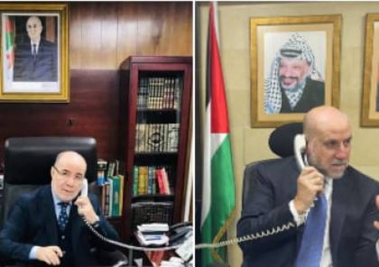 الهباش يبحث مع وزير الشؤون الدينية الجزائري دعم القدس وتعزيز صمود أهلها
