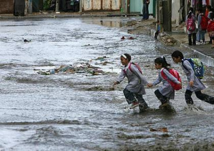 تعطيل الدراسة غدا الأربعاء في قطاع غزة والضفة الغربية نظراً لسوء الأحوال الجوية