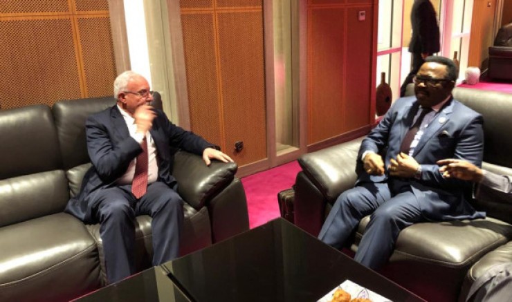 نواكشوط : تفاصيل لقاء وزير الخارجية الفلسطيني مع وزير كاميرونيا 