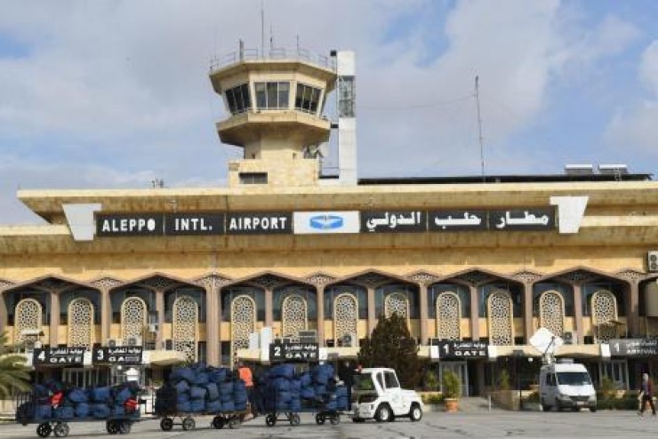 عدوان اسرائيلي يستهدف مطار حلب الدولي