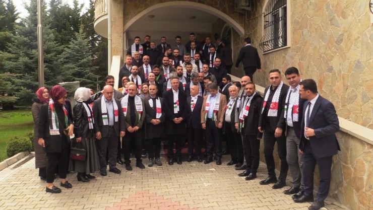 وقفة تضامنية في أنقرة نصرة للأقصى وتضامنا مع الشعب الفلسطيني