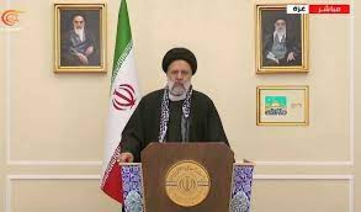 الرئيس الإيراني: الإمام الخميني أعلن أن قضية فلسطين هي القضية الكبرى والأساسية في العالم الإسلامي
