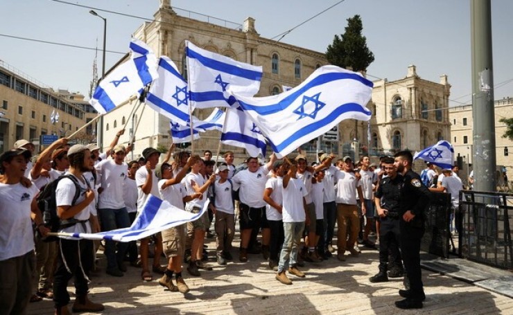 شرطة الاحتلال تستعد لسيناريو إطلاق صواريخ صوب القدس عقب انطلاق مسيرة الأعلام