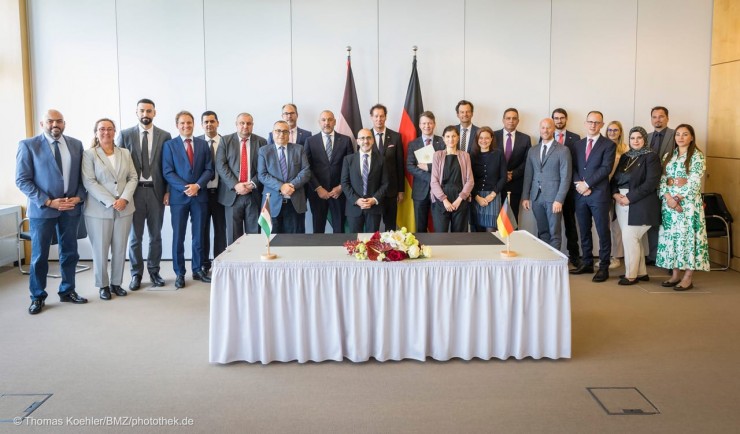 اختتام المشاورات الحكومية السنوية مع الحكومة الألمانية وتوقيع بروتوكول التعاون