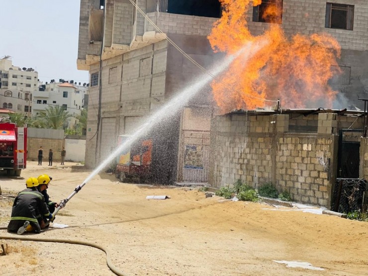 غزة....معروف: مستمرون في محاربة وإزالة خطر نقاط بيع الغاز العشوائية