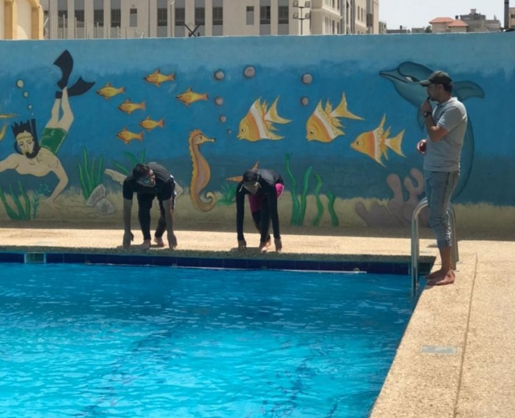 سباح وسباحة يمثلان فلسطين في الألعاب العالمية للأولمبياد الخاص ببرلين