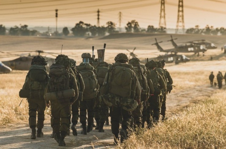 بالصور: الجيش الإسرائيلي يختتم تمرين 