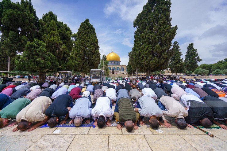 أوقاف القدس: 50 ألفا يؤدون صلاة الجمعة في المسجد الأقصى