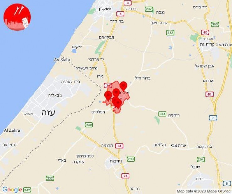 شاهد: رشقات صاروخية من قطاع غزة نحو المستوطنات الإسرائيلية