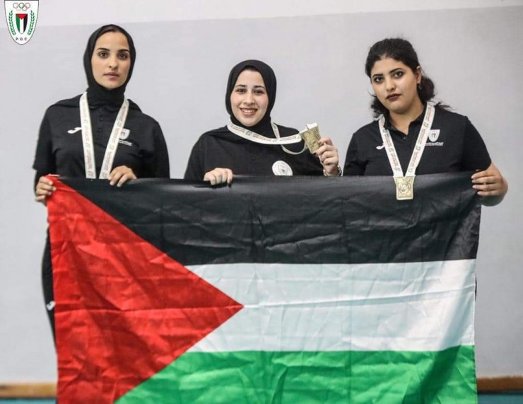 منتخب فلسطين الوطني للسيدات يحرز برونزية الكرة الحديدية في دورة الألعاب العربية