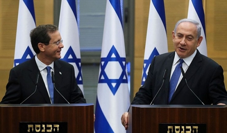تفاصيل- الرئيس الإسرائيلي يجتمع مع نتنياهو