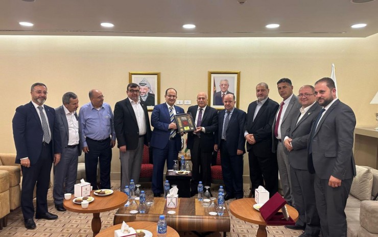 اتحاد رجال الأعمال الفلسطينيين يناقش العلاقات الإقتصادية المحورية بين الأردن وفلسطين