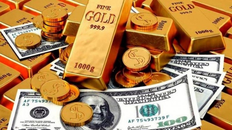 أسعار الذهب ترتفع وسعر الدولار ينخفض.....طالع الأسعار 