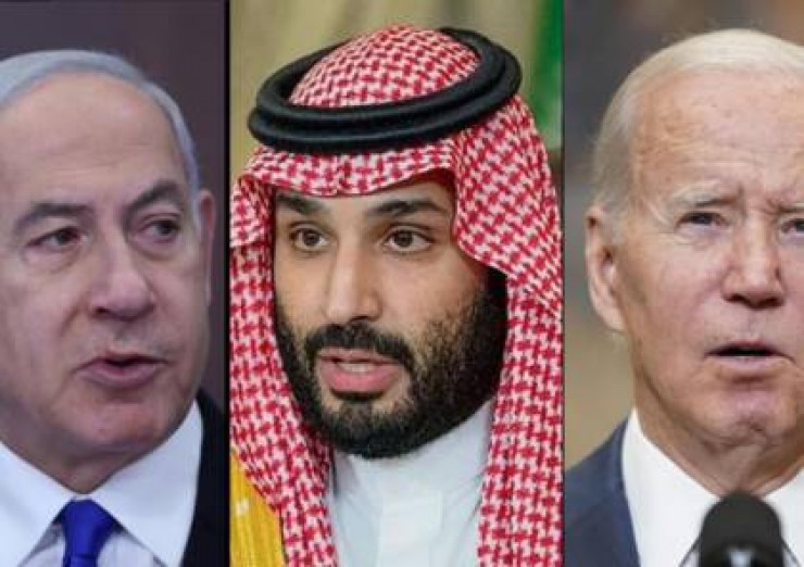 الرئيس الامريكي: جهود تجري لعقد اتفاق تطبيع بين إسرائيل والسعودية