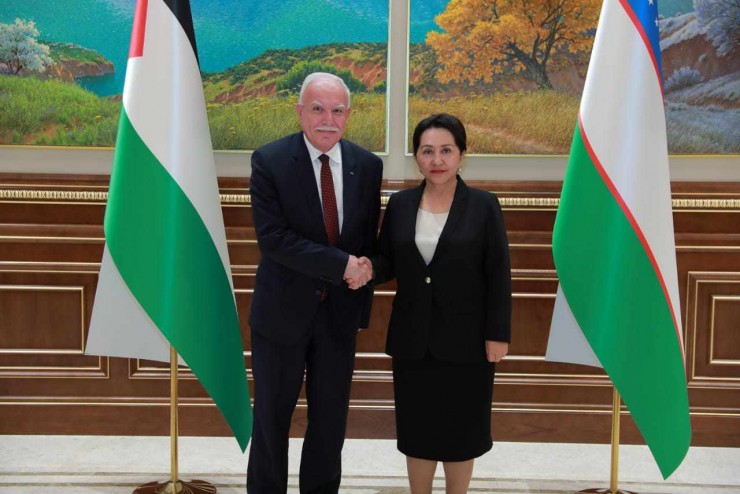 المالكي يبحث مع رئيسة البرلمان الأوزبكي تطوير شراكة إستراتيجية بين البلدين