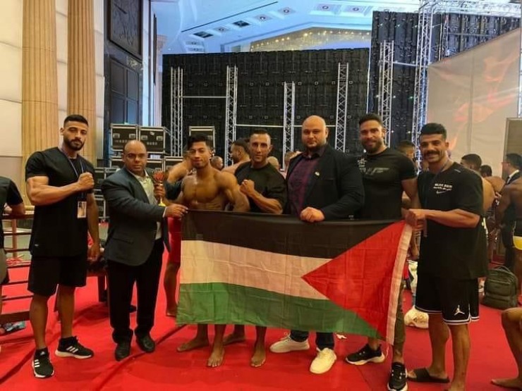 فلسطين تحصل على 4 ميداليات في بطولة آسيا لكمال الأجسام 