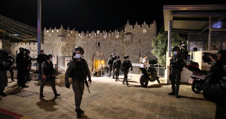 استشهاد شاب برصاص الاحتلال قرب باب العامود في القدس