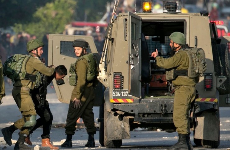 قوات الاحتلال تعتقل 7 مواطنين من الضفة