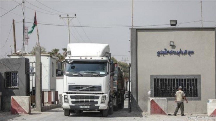 غزة: استئناف حركة التصدير عبر 